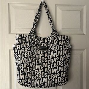 Marc Jacobs Monochrome Logo Tote